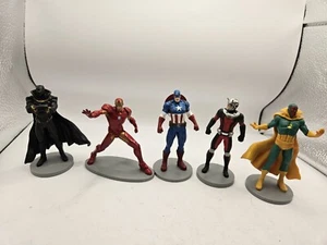 5 Disney Marvel Avengers 3.75" Figures Captain America, Vision,  Iron Man, Panth - Picture 1 of 17