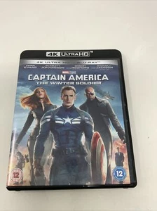 Captain America The Winter Soldier (UK IMPORT) BLU-RAY 4K Ultra HD - Picture 1 of 10