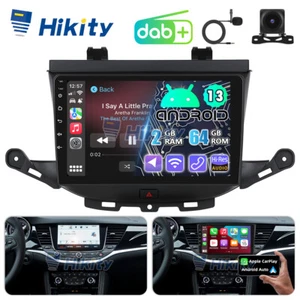 DAB+ 2+64GB Android 13 CarPlay Autoradio Für Opel Astra K 2015-2022 GPS Navi RDS - Bild 1 von 18