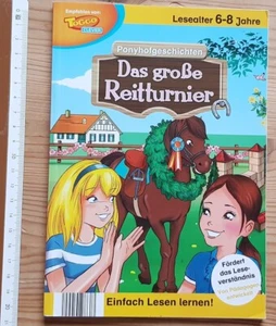 Ponyhofgeschichten: Das große Reitturnier, Toggo Clever, Kinderbuch, TOP-Zustand - Bild 1 von 3