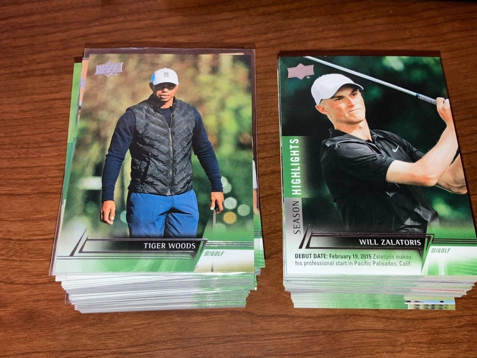 2024 UPPER DECK GOLF - COMPLETE YOUR SET #1-100 - PICK UPICK CARDS - TIGER MINT - Image 1 of 1