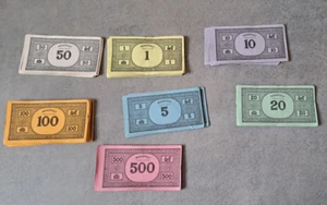 Monopoly Spielgeld Ersatzteile Geldscheine Parker Hasbro - Bild 1 von 3