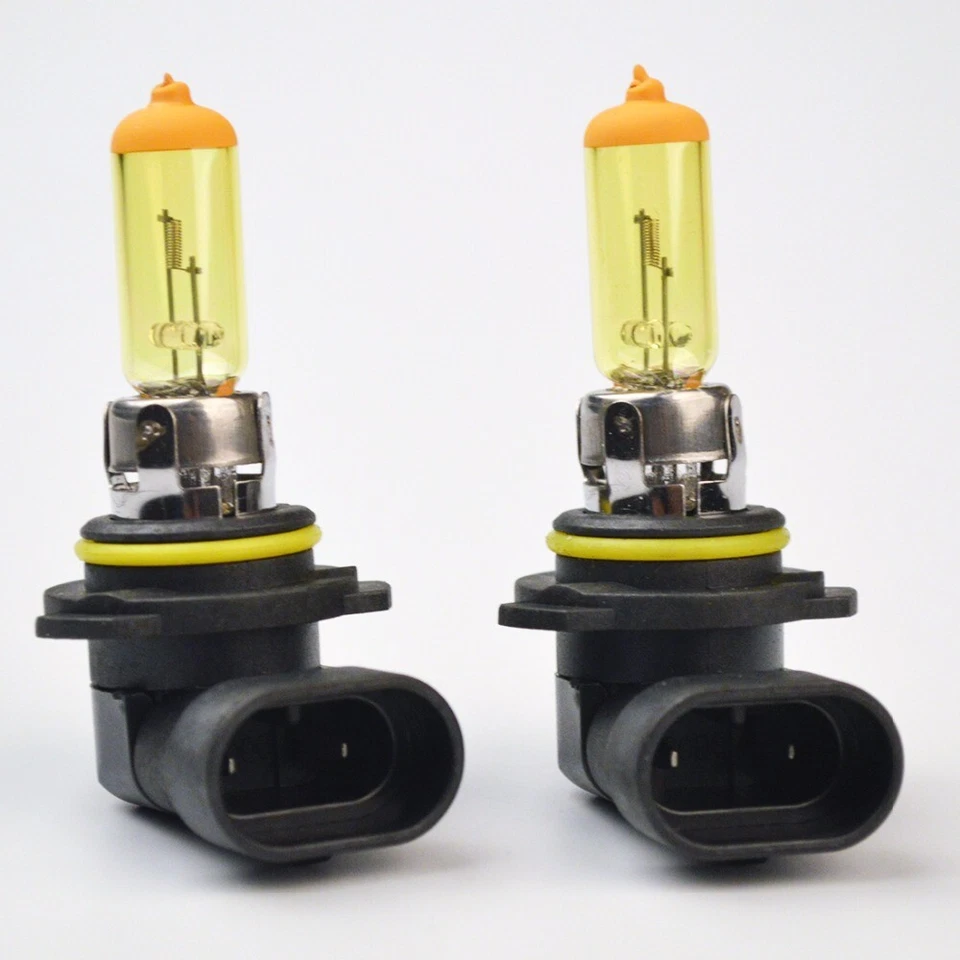 4X HB4 9006 Yellow Halogen Lamp 12V 55W 3000K Car HeadLight Bulb Quartz Fog Bulb - Image 1 of 4