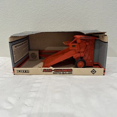 1988 Ertl Allis Chalmers Roto-Baler Toy, 1/16 Scale, New in box  #1244 - Image 1 of 4