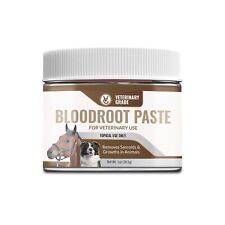 VetGrade All-Natural Handmade Bloodroot Paste for Equine Sarcoid-Removal | (1oz)