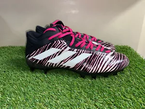 Men's Adidas Freak 20 Zebra Football Cleats Pink Multicolor EF8710 Size 14 NEW - Picture 1 of 12