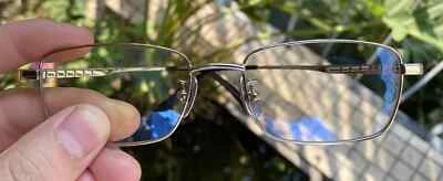 Титановые очки оправа мужчин бизнес очки серебро очки новый мужчин очки - Изображение 1 из 4