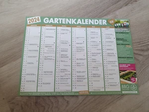 gartenkalender 2024 blattkalender mit monatsspalten - Bild 1 von 2