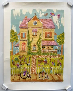 T. Conrad Wood Flying High Lithograph Print Numbered/Signed 18x24" Unframed - Picture 1 of 10