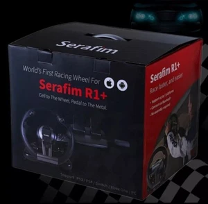 Serafim R1+ Bluetooth Racing Wheel & Pedals Multi-Platform Video Game Controller - Picture 1 of 6
