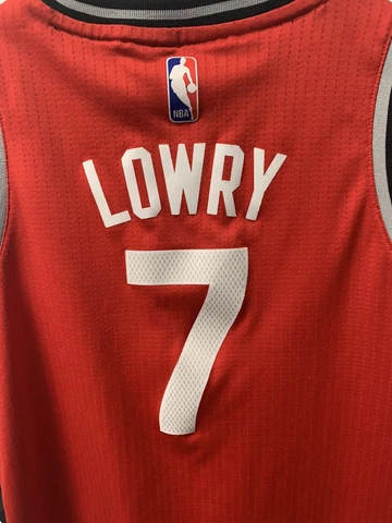 Toronto Raptors Authentic Adidas Kyle Lowry #7 NBA Red Jersey - Youth Medium +2 Cover