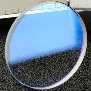 Reloj de cristal de zafiro recubierto AR azul plano plano plano plano grueso de 1,5 x 32,5 mm - Imagen 1 de 2