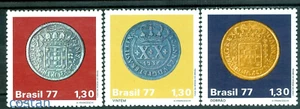 1977 Old Coins/nickel/Silver/Gold Colonial Coins,Brazil,Mi.1615,MNH - Picture 1 of 1