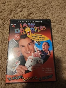 Larry Andersons Jaw Droppers Volume 4 Cards Cards Cards DVD Magic as seen on TV - Picture 1 of 2