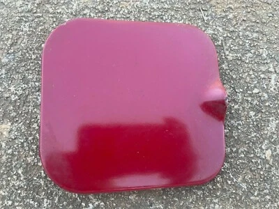 Dodge Shadow 1988 puerta de combustible de gasolina roja ~ B67 Foto 1 de 2