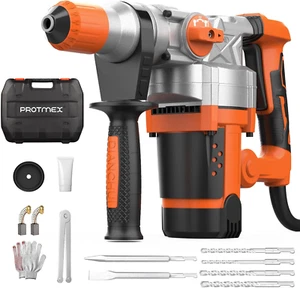 1-1/4 Inch Sds-Plus 13 Amp Heavy Duty Rotary Hammer Drill with Safety Clutch 2 F - Picture 1 of 12