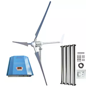 IstaBreeze i-2000W 48V Windgenerator – Hybrid-Ladegerät & 4 Meter Turm - Bild 1 von 15