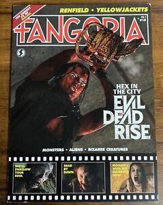 FANGORIA Volume 2 Issue 19 Subscriber Cover Evil Dead Rise Renfield With Poster