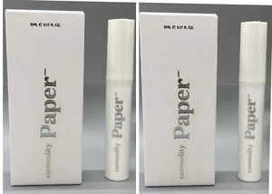 2 COMMODITY PAPER Scent Space PERSONAL Spray .17oz/5mL Deluxe Travel Size NIB - Picture 1 of 1