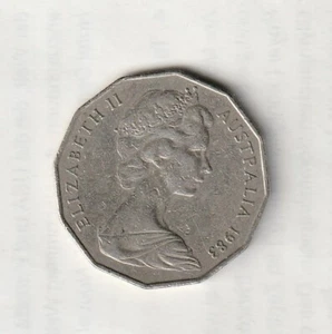 Münze Australien 50 cent von 1983 - Bild 1 von 2