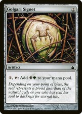 1x Golgari Signet Near Mint Foil Ravnica: City of Guilds MTG