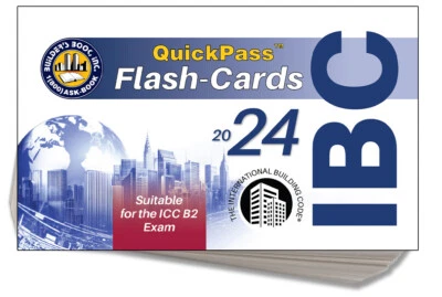 2024 International Building Code IBC QuickPass Flash-Cards - Image 1 of 4