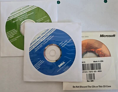 Sistema operativo Dell, controladores, discos de reinstalación de Microsoft Office que elijas Foto 1 de 2