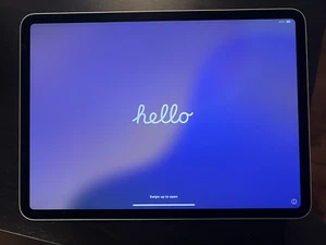 Apple iPad Pro (3rd Gen, M1) 1 TB, Wi-Fi, 11 in - Silver, A2377 with box + cord - Picture 1 of 12