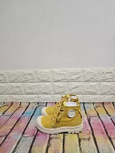 Palladium Pampa Supply Walking Boots UK 10 Kid's RRP £ 60 Spicy Mustard - Picture 1 of 7
