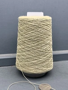 200G KEGEL 100 % LEINEN 2/13 NM FEINGARN HELLOLIVGRÜN STARKES GARN - Bild 1 von 3