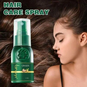 Haarwachstum dichtes Nachwachsen Ingwer Serum Öl Anti,Verlust schnelles Wachstum-Behandlung Spray- - Bild 1 von 12