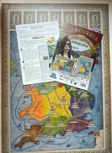 Concordia Board Game BRITANNIA & GERMANIA EXPANSION PD Verlag by Mac Gerdts - Picture 1 of 4