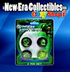 Warner Brothers DC Comics Green Lantern Series 4 Pin Collectible Set NECA - Picture 1 of 1