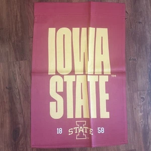 New Iowa State Cyclones FOCO Embellished Garden Flag Double Sided 12x18” NCAA - Picture 1 of 4