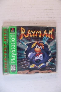 Rayman (Sony PlayStation 1 PS1, 1995) Greatest Hits, autentico, completo - Foto 1 di 9