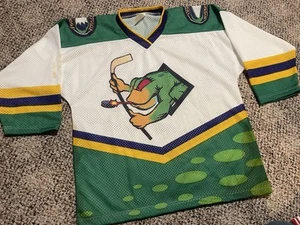 1995 ECHL Louisville RiverFrogs OT Sports Hockey Jersey Size Adult Size M - Picture 1 of 6