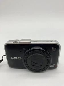 Canon PowerShot SX230 HS 12.1MP Digital Camera Black  - Picture 1 of 7