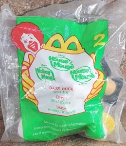 Disney's House of Mouse Daisy Duck Soft Plush Toy #2 McDonalds Happy Meal 2001 - Picture 1 of 8