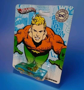 Hot Wheels Premium Pop Culture DC Comics Originals 1965 Ford Ranchero Aquaman - Picture 1 of 6