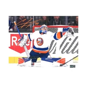 Fotografía Ilya Sorokin New York Islanders Autografiada Guardar 8x10 Steiner CX - Imagen 1 de 1