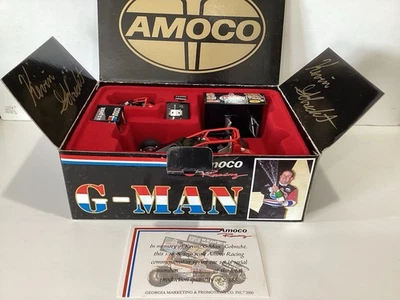 1/18 & 1:50 GMP Kevin Gobrecht Memorial #93 Amoco Racing Sprint Car Boxed Set - Image 1 of 4
