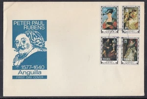 Anguila Scott 301-4 FDC - Peter Paul Rubens - Imagen 1 de 1