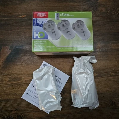 2 PACK (Not 3) Dupont Faucet WFFMC103X Mount Water Filter Cartridges 100 Gallon - Image 1 of 4