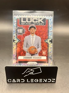 Zacchire Risacher 2024-25 Panini Prizm Luck of the Lottery #10 Fast Break Disco - Picture 1 of 2