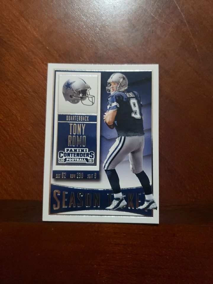 2015 Panini Contenders - Tony Romo #87 - Image 1 of 1