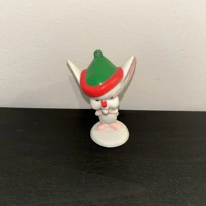 Animaniacs Pinky And The Brain Christmas Ornament Brain With Holiday Hat - Picture 1 of 8