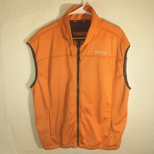 Field & Stream SmartHeat Vest Mens M Orange Hunting Outdoor Insulated Zip - Picture 1 of 3