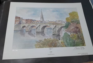 Ayr Scotland Charles Kelly Print 122/750 Ltd Collection 448x338mm - Picture 1 of 16