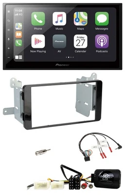 Pioneer Lenkrad Bluetooth DAB 2DIN USB Autoradio für Mitsubishi L200 ab 10/2015 - Bild 1 von 4