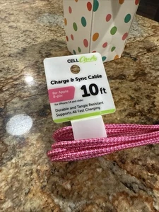 USB Cable 10ft Charge And Sync Cable  - Picture 1 of 5